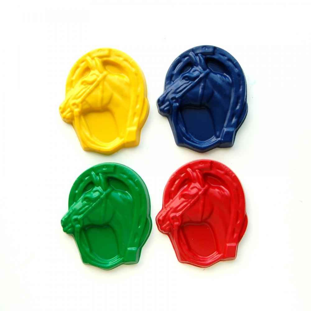 Horse Party Favors - Package of 12 Horse Shaped Crayons