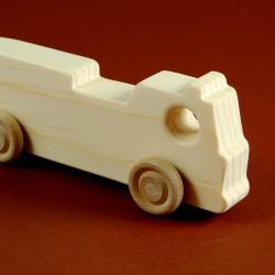 Fire Truck Party Favors - Package of 10 Wood Toy Fire Trucks