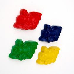 Train Party Favors - Package of 20 Train Engine Shaped Crayons
