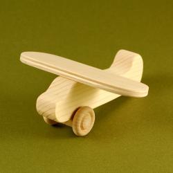 Airplane Party Favors - Package of 10 Wood Toy Airplanes