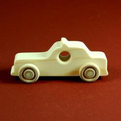 Police Car Party Favors - Package of 10 Wood Toy Race Cars